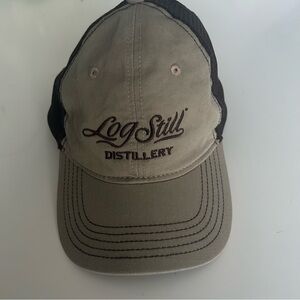 LOG STILL BOURBON DISTILLERY TRUCKER STYLE SNAO BACK HAT
